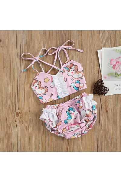 OEM Drool 2-piece Unicorn Swimsuit