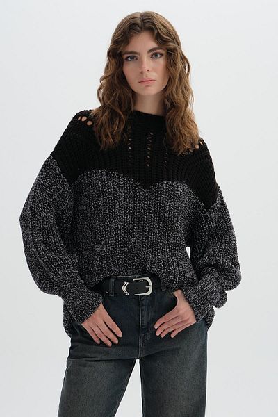 SHERIN Πλεκτό πουλόβερ Navy Blue Muline