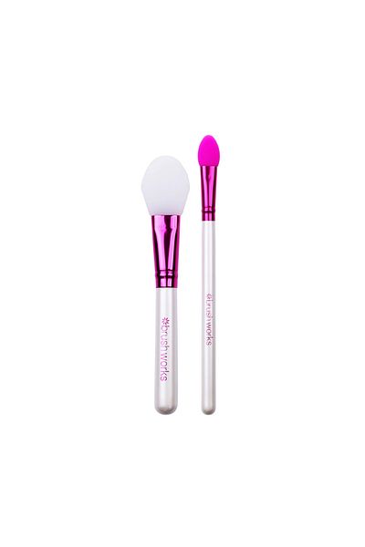 Brushworks HD Silicone Face Mask Applicators - 2 Pack