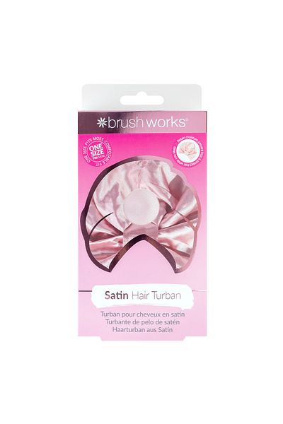 Brushworks Satin Hair Turban