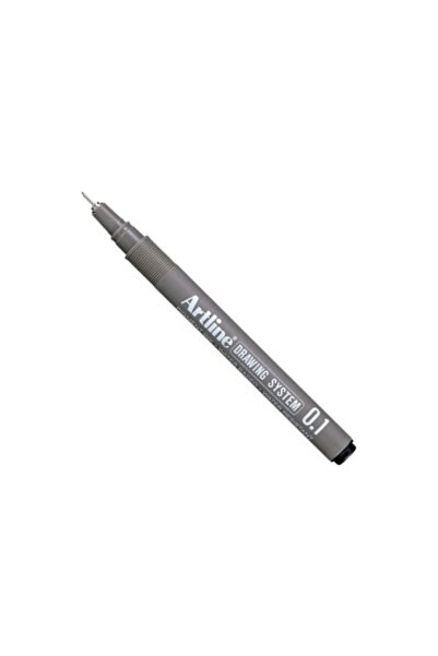 artline ARTLINE 0.1 نظام أسود منقوش - 4 قطع