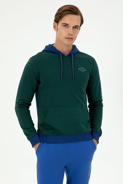 U.S. Polo Assn. Men's Dark Green Sweatshirt 50293440 -Vr079
