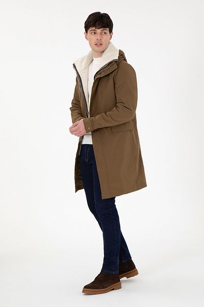 U.S. Polo Assn. Men's Khaki Coat 50290841 -Vr027