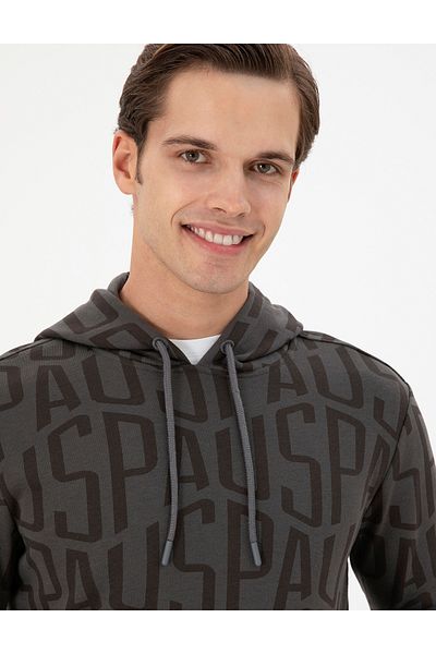 U.S. Polo Assn. Men's Anthracite Sweatshirt 50293445 -Vr006