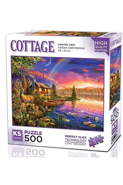 Ks Games 500 Piece Lake Side Puzzle