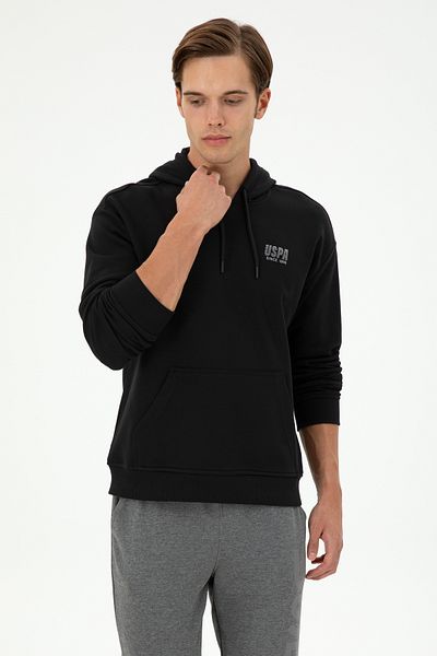 U.S. Polo Assn. Men's Black Sweatshirt 50293442 -Vr046
