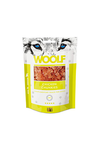 WOOLF Chicken Chunkies Dog  and Cat Treat - 100 g