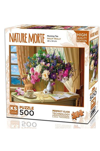 Ks Games 500 Piece Morning Tea Puzzle