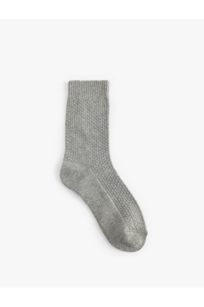 Koton Textured Cotton Socks