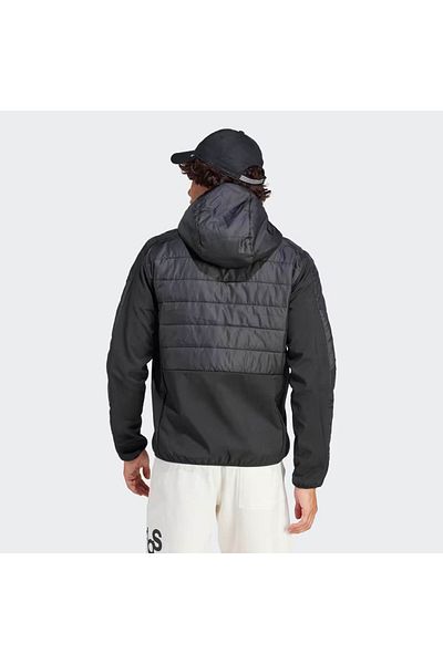 adidas Ess 3S in Hyb J Black Men's Coat In7195