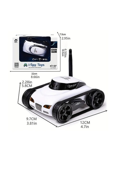 Vardem Telefondan kumandalı kameralı Robot tank araba wifi  özellikli HD çekim