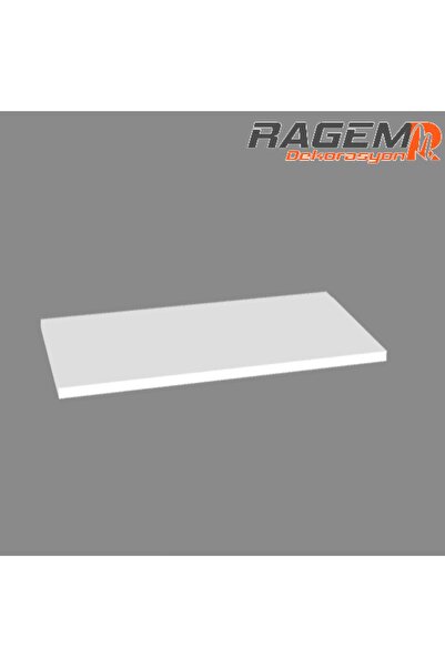 Ragem mobilya 30x60 Beyaz Ahşap Raf