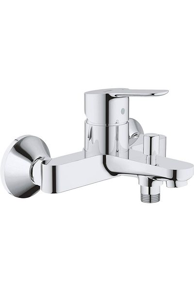 Grohe Start Edge Bathroom Faucet with Diverter, Water-Saving, Chrome