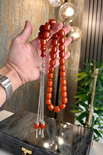 dergah tesbih مسبحة صلاة بتصميم فضي من سلسلة Şahin Ağa Fire-i