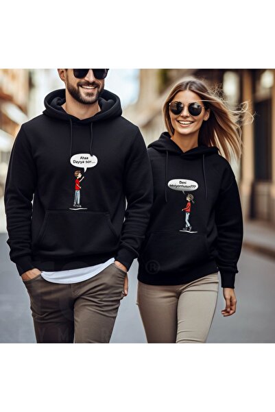 Crea Eymer Wear 14 лютого День закоханих Комбінація для пари з принтом 3 нитк...