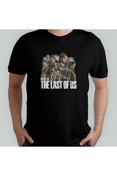 Pixxa Μπλουζάκι The Last of Us Crew Neck 100% βαμβακερό - Μοντέλο 3