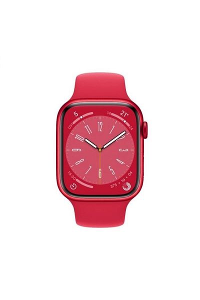 Apple Watch Series 8 GPS + Cellular 41mm | Aluminium Case | Color Red Sport Band