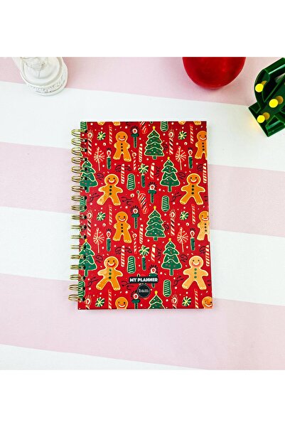 Gift Moda كوكيز الزنجبيل احتفال عيد الميلاد تصميم أجندة المتحدث