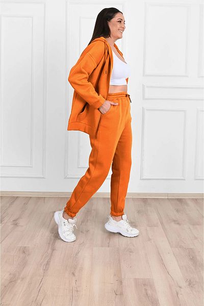 FEEL STYLE Дамски костюм с 3 повдигнати прежди за двойна ежедневна употреба с нормален размер FS