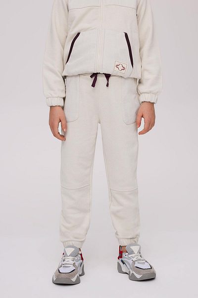Nebbati BG Store Boys Ecru Φούτερ παντελόνι