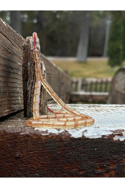 TESBİHSARAYI Blok Zar Ateş Kehribar Tesbih-Kesme Ateş Kehribar-Kehribar Tesbi...