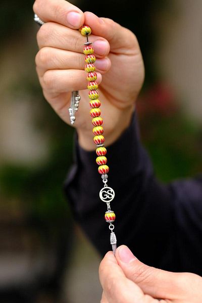 dergah tesbih Full Silver Design Zaza Rosary