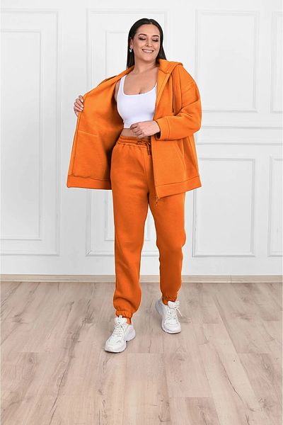 FEEL STYLE Дамски костюм с 3 повдигнати прежди за двойна ежедневна употреба с нормален размер FS