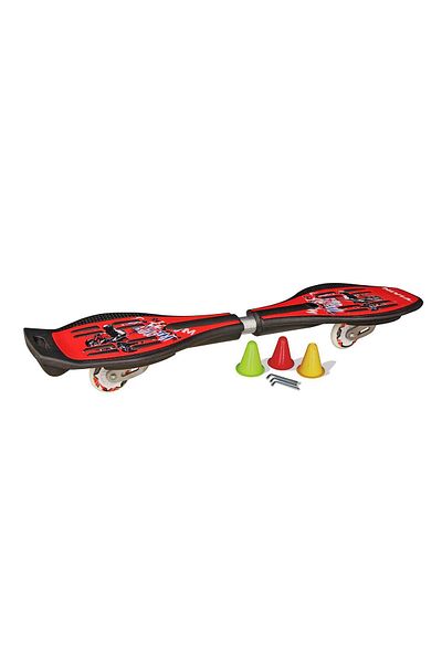 Nivia Snake Pw-501 Wave Board | 31 Inch Length | Black/blue | Aluminium Chassis | Pu Wheels