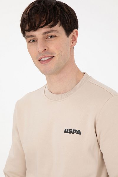 U.S. Polo Assn. Men's Stone Sweatshirt 50292362 -Vr049