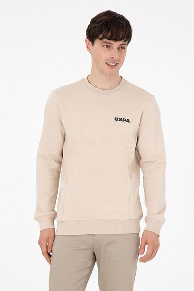 U.S. Polo Assn. Men's Stone Sweatshirt 50292362 -Vr049