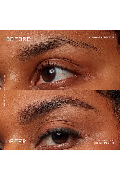 NYX Professional Makeup | The Brow Glue Instant Brow Styler Medium Brown