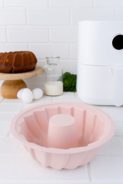 Silicolife Onikiden Airfryer Yanmaz Kek Kalıbı 22 Cm, Hava Fritözleriyle Uyum...