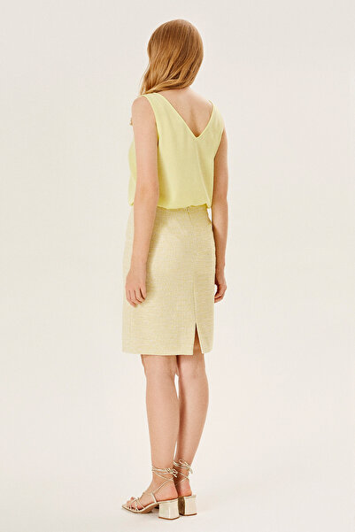 Naramaxx Tüvit Düz Dar Etek