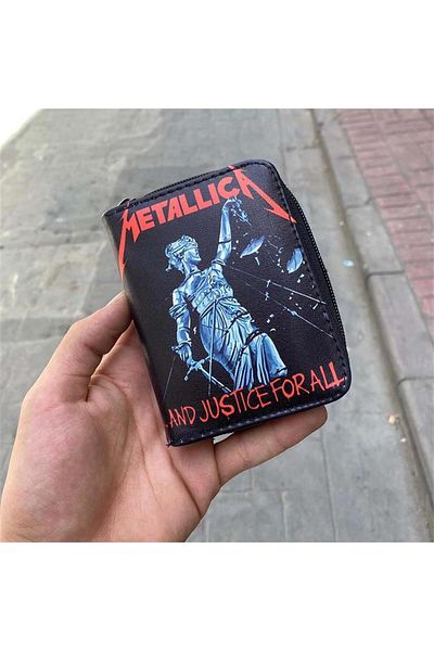Karakedi Κοντό πορτοφόλι Metallica And Justice For All