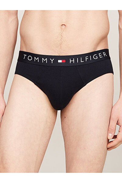 Tommy Hilfiger Slip pentru bărbați cu talie elastică, cu croiala relaxată, albastru bleumarin UM0UM03182-0SY