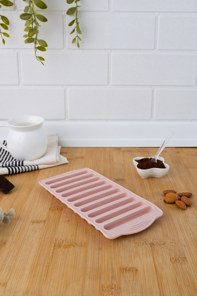 Stick Chocolate And Ice Mold Soft Pink Sl10