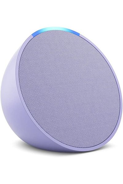 Amazon صدى البوب |   أصغر مكبر صوت Alexa يناسب كل غرفة