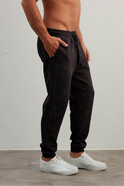 Syah Erkek Pamuklu Üç İplik Cepli Pantolon