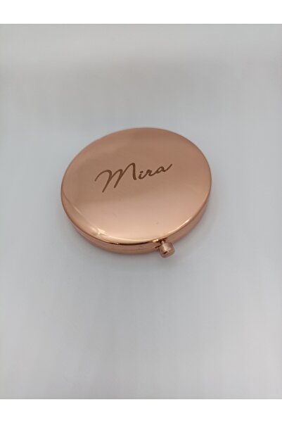 Utopia Cep makyaj aynası, isimli cep aynası, kişiye özel hediye çanta aynası