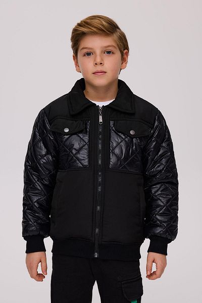 Bikkembergs Bg Store Boy's Black Coat