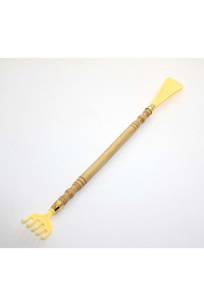 Skygo Wooden Color Back Scratching and Shoe Squeezer