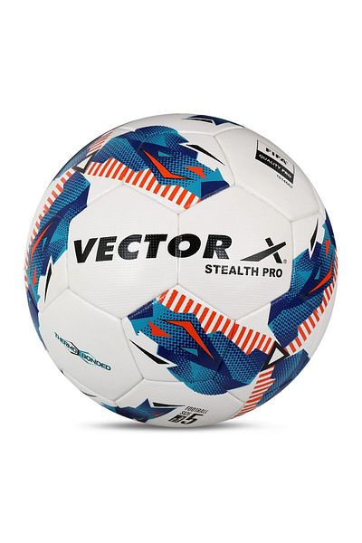 Vector X Stealth Pro Thermo Bonded Pu Football | Multicolour | Size 5 | Match/training