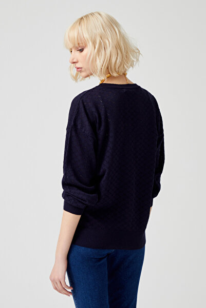 Naramaxx V Yaka Dokulu Triko Hırka