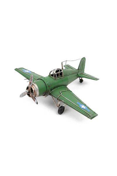 Skygo Decorative Metal Airplane Figurine Decorative H-Gift