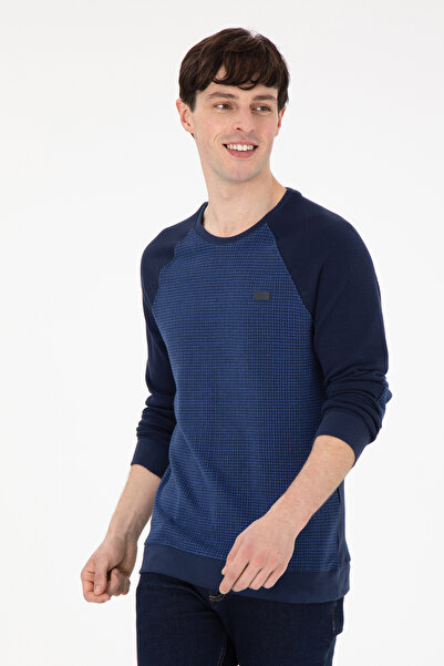 U.S. Polo Assn. Men's Navy Blue Sweatshirt 50290763 -Vr033