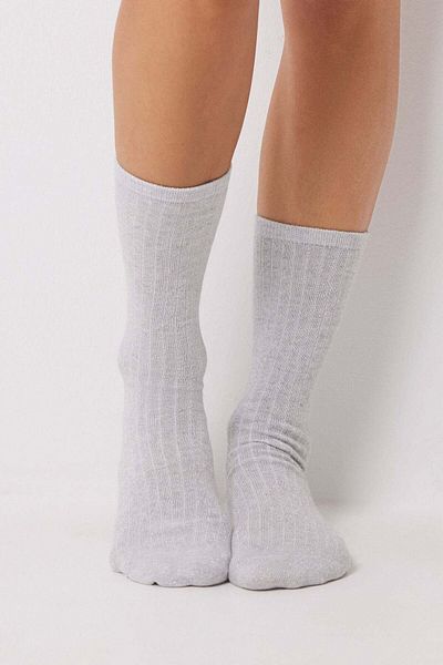 Women'secret Pack of 3 lurex ribbed high socks
