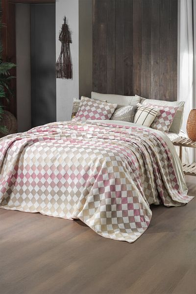 Sarev Beloise Multi 100% Cotton Double Bedspread
