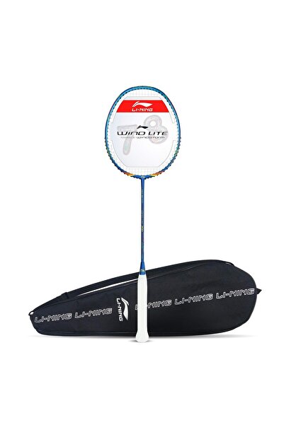 Li-Ning Wind Lite 700 Carbon Fibre Badminton Racket | Navy/red | Strung | 78g | 30lbs Tension