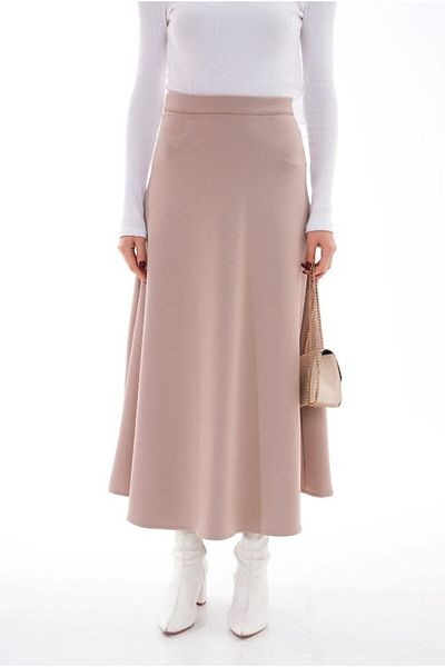 Newness Fashion Forwoard Φούστα Mink Hijab Flared - Γυναικεία Puff Scuba