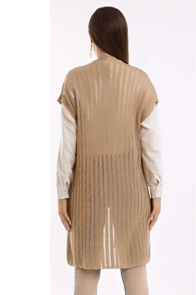 LEBUAS Long Summer Knitwear Vest